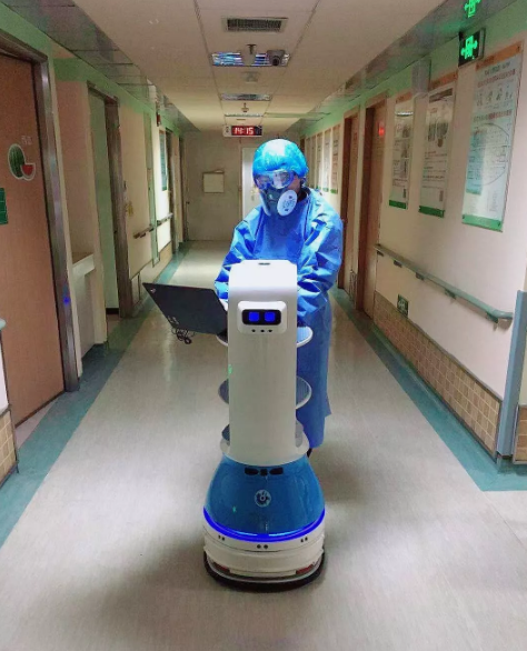奥比中光3D视觉技术助力AI机器人出征防疫